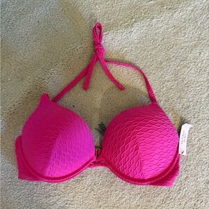 Victoria’s Secret Bombshell Bikini Top- Size 34C- New With Tags- Pink